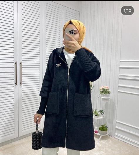 FERMUARLI PREMİUM ANGORA KABAN