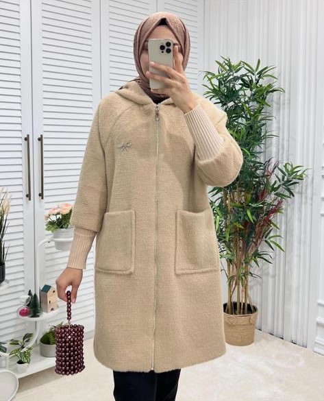 FERMUARLI PREMİUM ANGORA KABAN